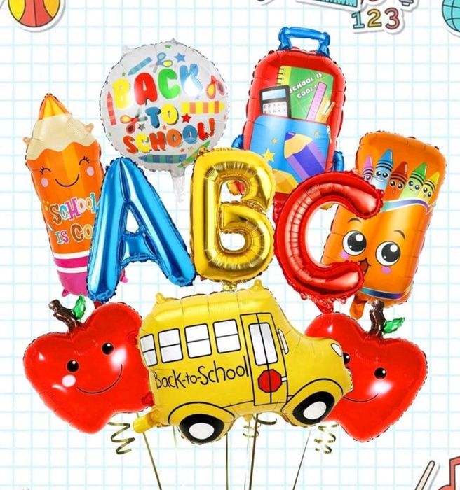 Парти сет балони ,,Училище"