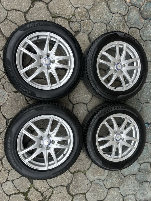 Jante 5x112mm, anvelope iarna 225/55 R17 Mecerdes Vito, Viano, V-Class