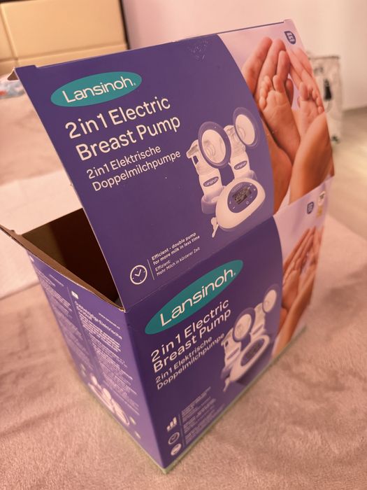 Pompa san electrica dubla Lansinoh