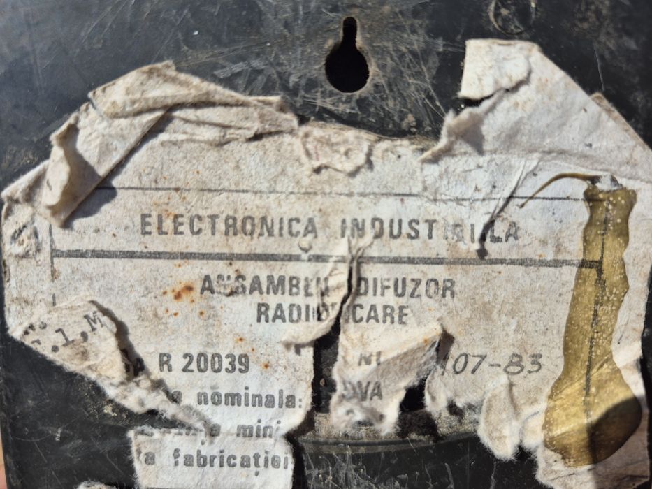 Vand Ansamblu Difuzor Radioficare Electronica industriala fab.România
