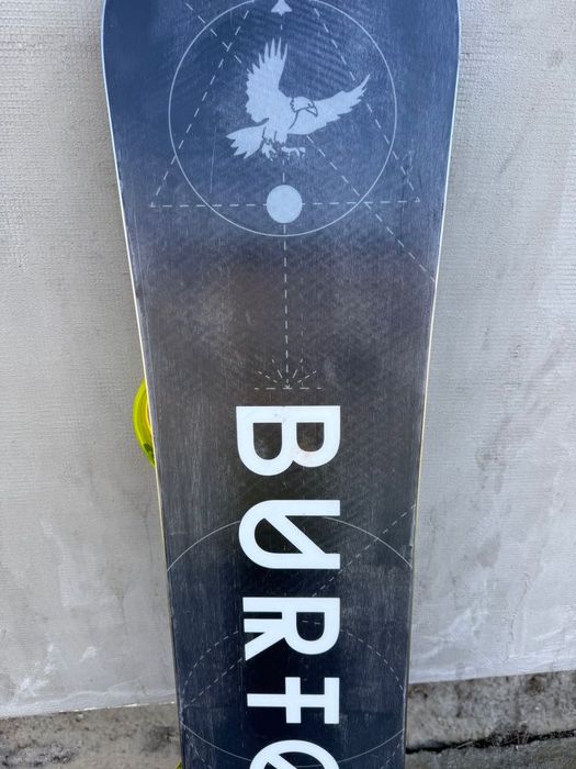 Placa snowboard Burton Process Experience 159cm cu legături Burton Custom