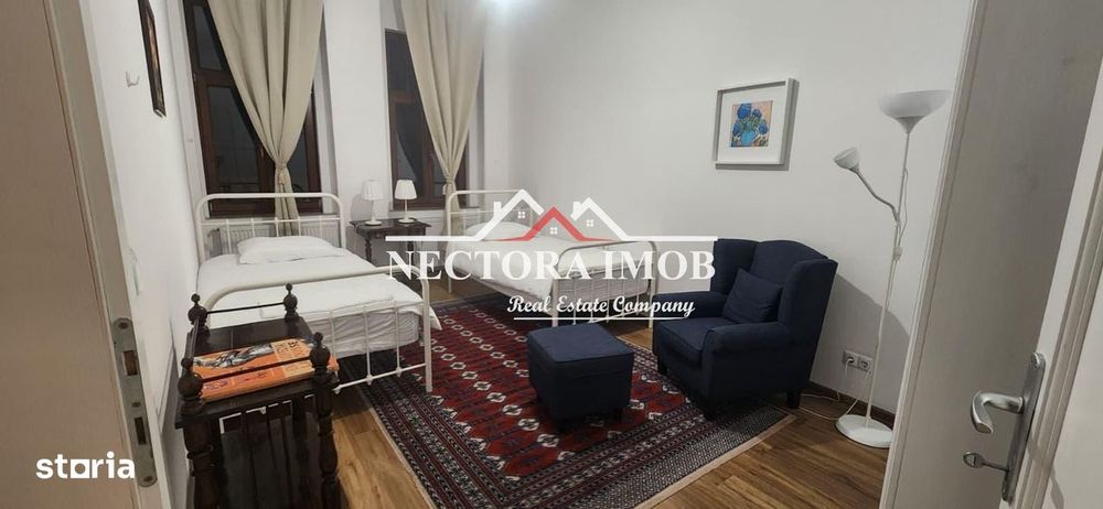 NECTORA IMOB-Apartament 3 camere, Ultracentral, 58 mp, Etaj 2, Utilat