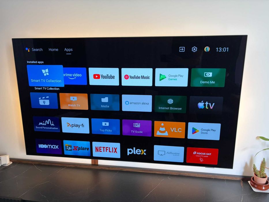 Televizor Philips Ambilight OLED 55OLED856, 139 cm, Smart Android, 4K Ultra HD 100Hz