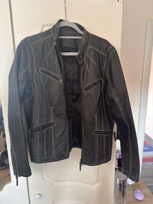 винтидж кожено яке