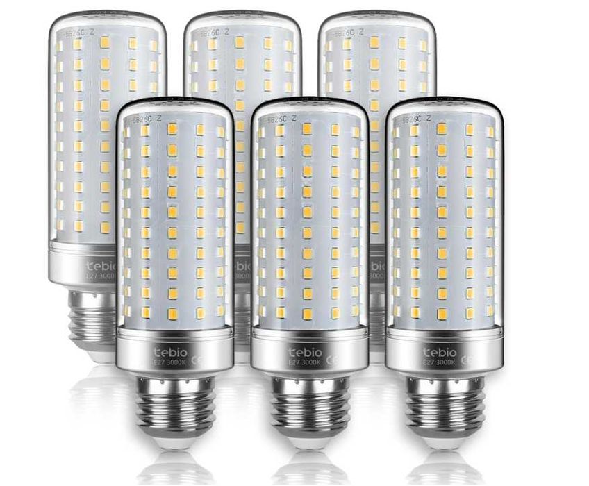 Becuri LED tebio E27, alb cald, 3000K, 25W, 2500LM, echivalent 200W