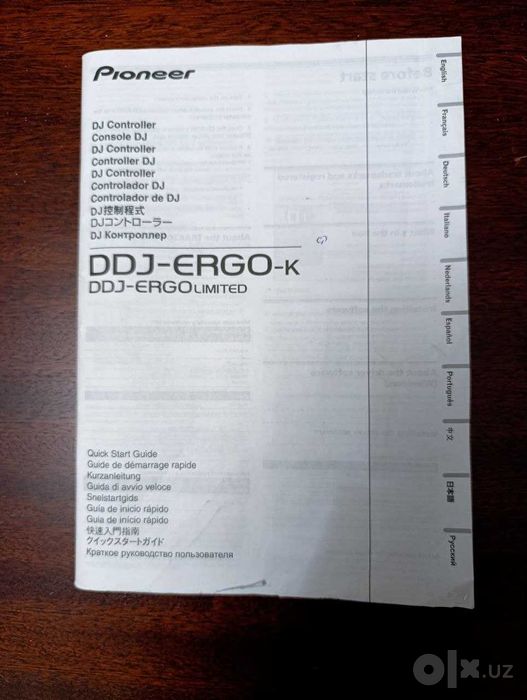 Pioneer DDJ-ERGO-k  Контроллер. В новом состоянии.