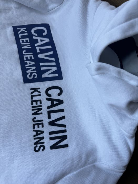 Hanorac copii unisex Calvin Klein Jeans impecabil