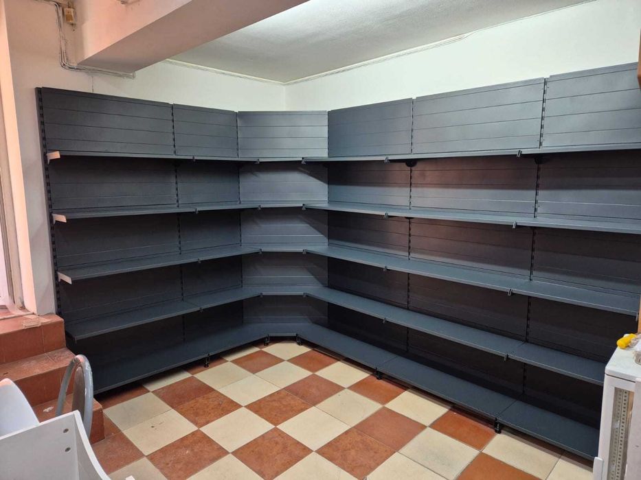 Стелажи за магазин, ъглови стелажи, рафтове/Еко Лайн/НОВИ/ПРОМОЦИЯ