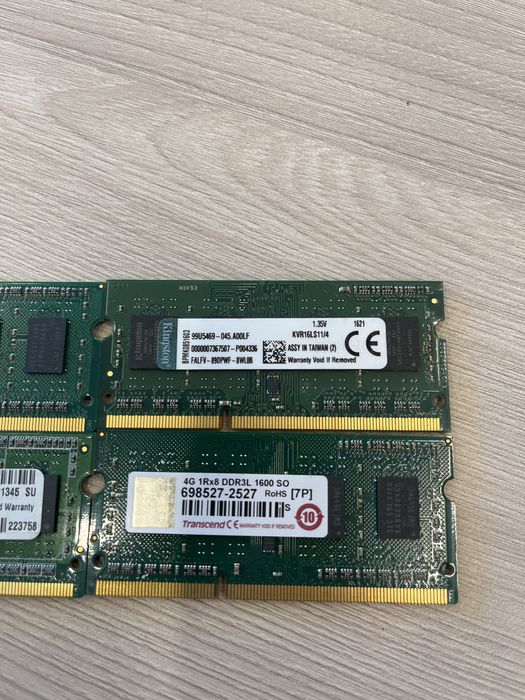 Оперативная память ddr3 для ноутбука
