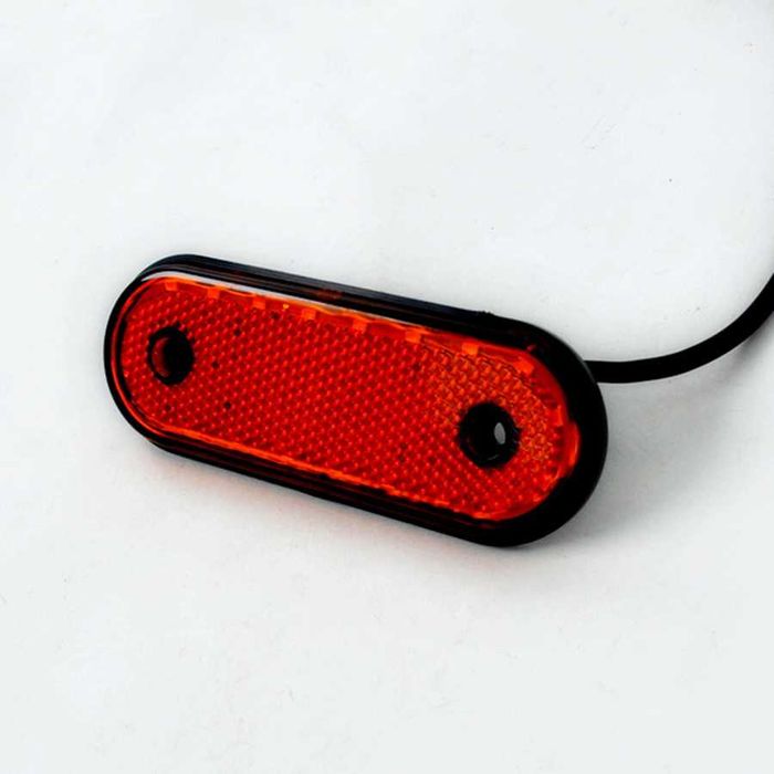 1бр. Диодни ЛЕД LED габарити овал с 20 SMD  24V , 3 цвята