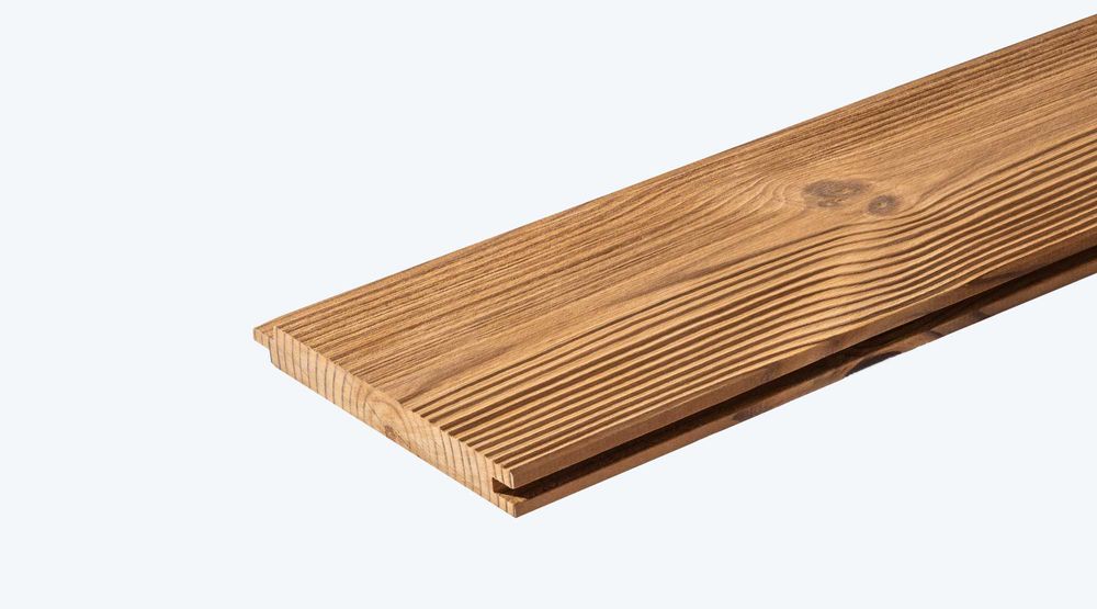 Lambriu termotrat pin nordic periat / antichizat