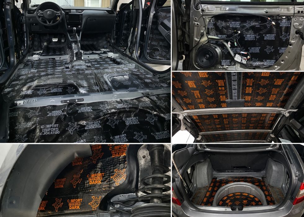 Шумоизоляция автомобиля