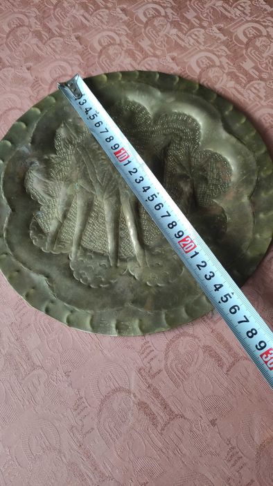 Стари стенни чинии от мед и месинг