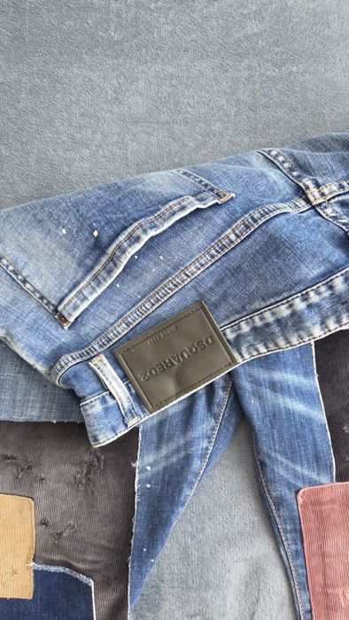 Geaca piele Boss+Blugi Dsquared Originali 100%