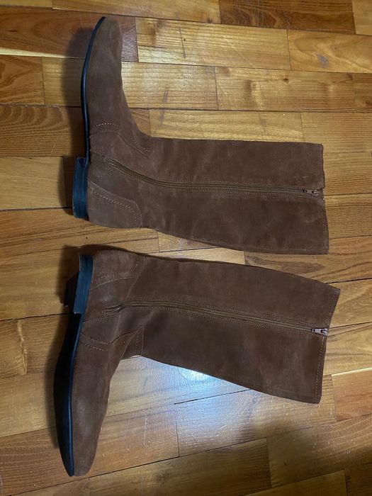 Cizme piele întoarsă Tommy Hilfiger