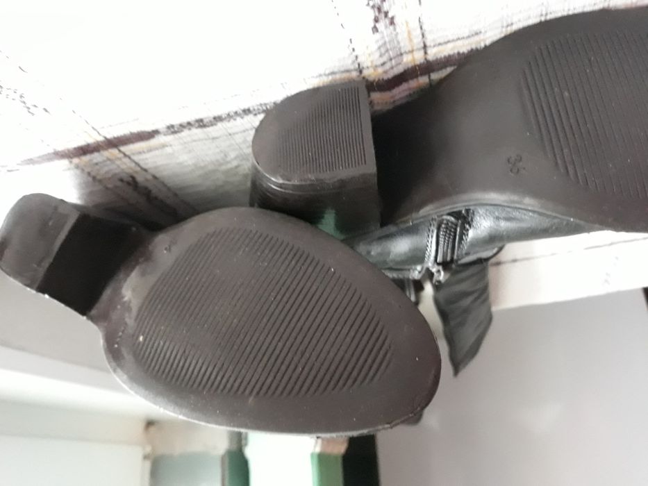 Cizme maro piele naturala