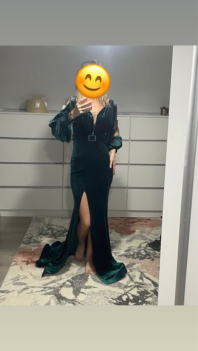 Rochie superba de  catifea