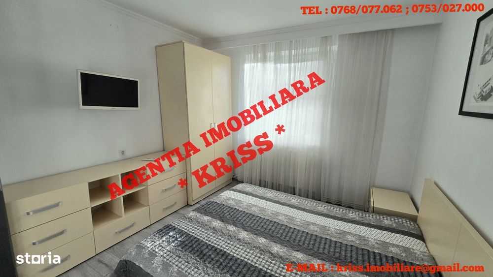 Apartament 3 Camere SEMICENTRAL Conf. 1 Etaj 1 Mobilat Utilat Complet