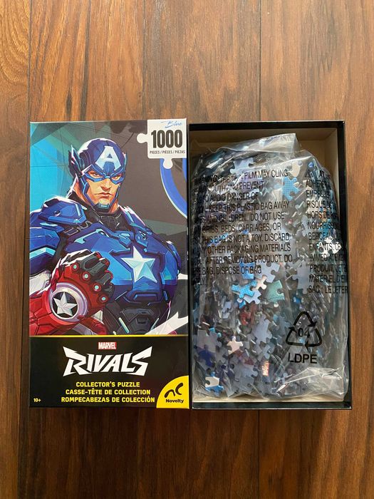 Captain America Marvel Rivals пъзел - 1000 части