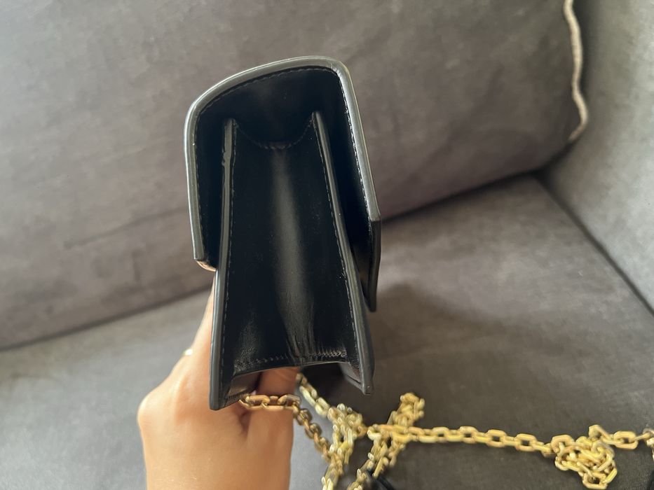 Черна чанта patrizia pepe