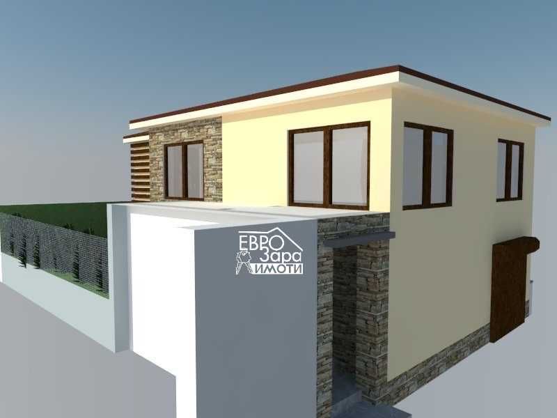 Двуетажна къща с гараж за продажба в Центъра