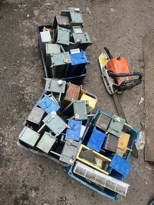 Пыльцесборники.