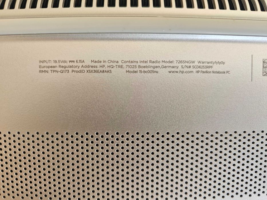 HP Pavilion с Intel Core i7-6700HQ, 16 GB, 1TB HDD, NVIDIA GTX960M