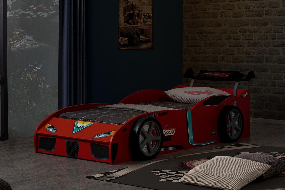 легло кола SPEEDY червена