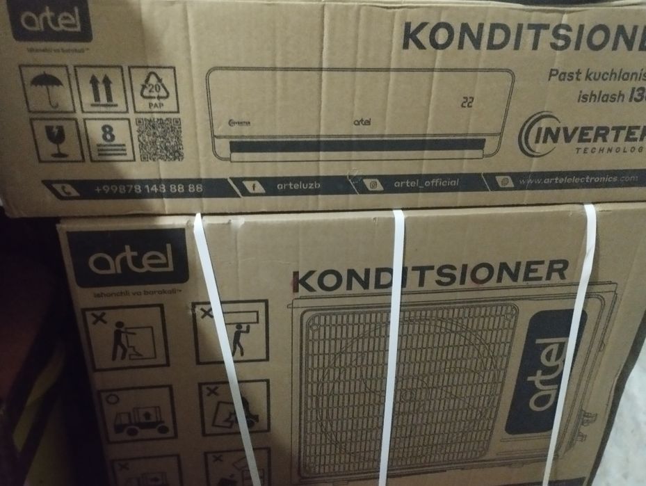 Assalom alekum Konditsioner Sotiladi Inverter Artel