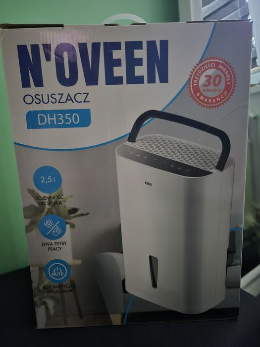 Dezumidificator si purificator de aer N'OVEEN DH350, 1000ml / 24h