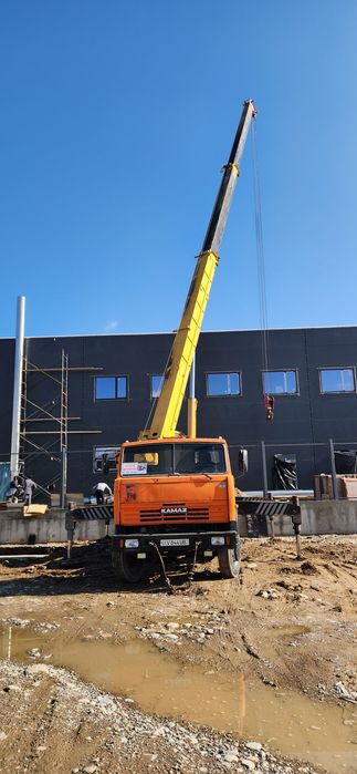 Услуги автокрана 25 тонн 22 метра стрелы