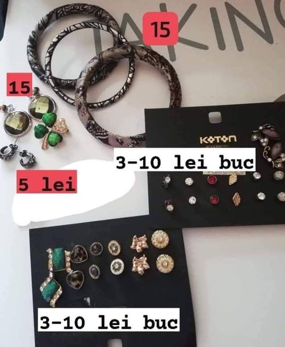 Cosmetice,produse make-up,accesorii dama,ceas nou și altele
