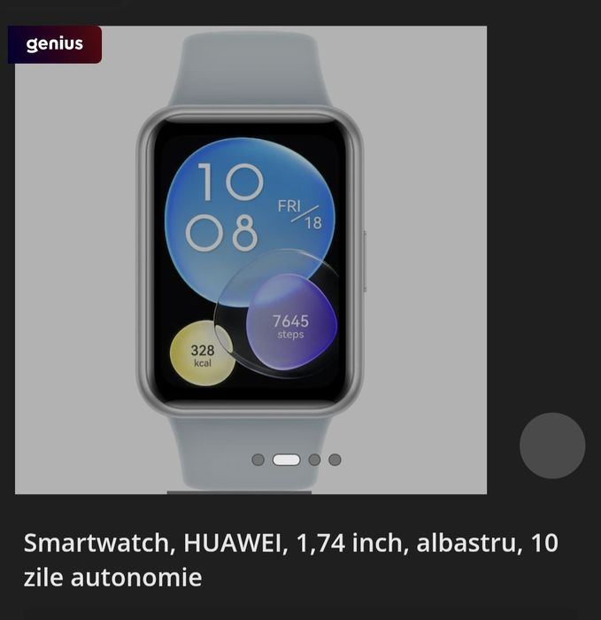 Ceas Huawei Watch Fit 2 ,1.74inch ,Bluetooth calling