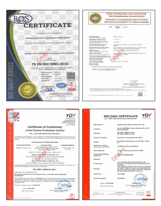 Рамково галванизирано скеле CE 12810/11