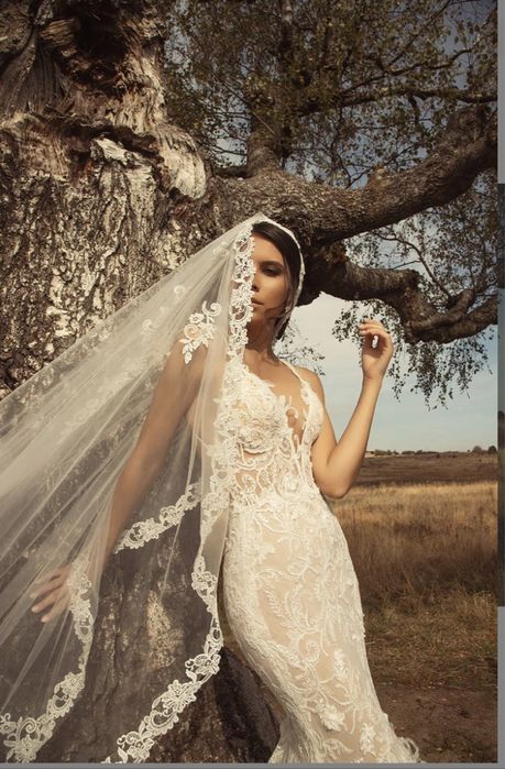 Булчинска рокля София Борисова (Romantika fashion) + ПОДАРЪК воал