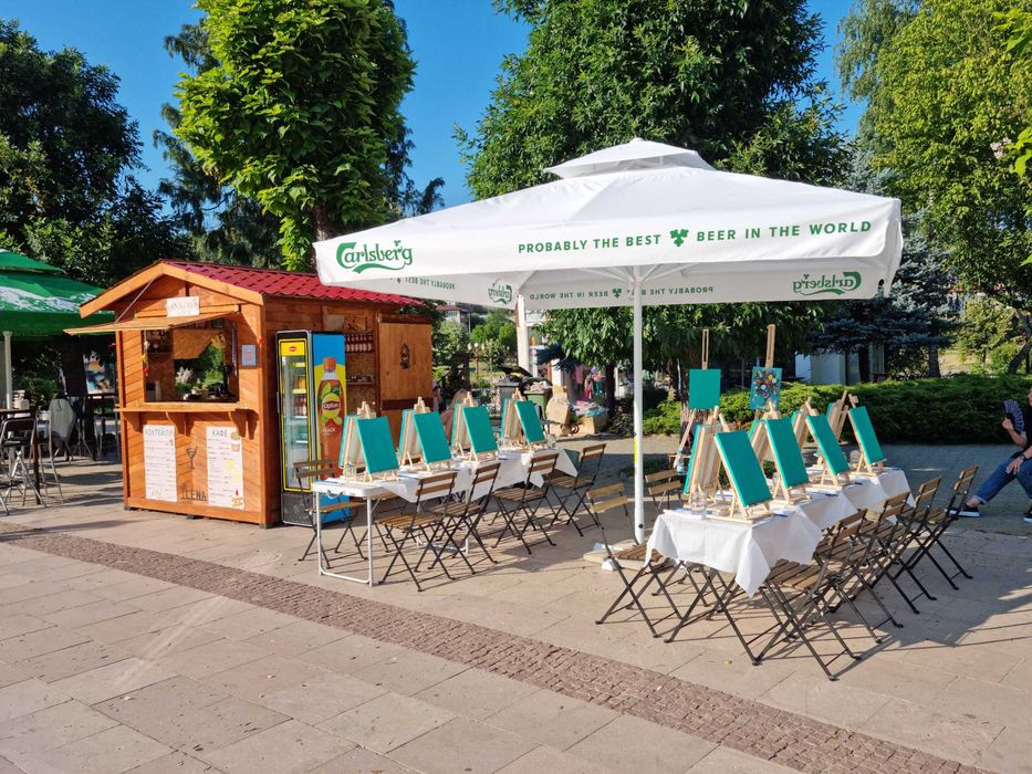 Предлагам разработен бизнес "Рисуване и Вино" без конкуренция в Смолян