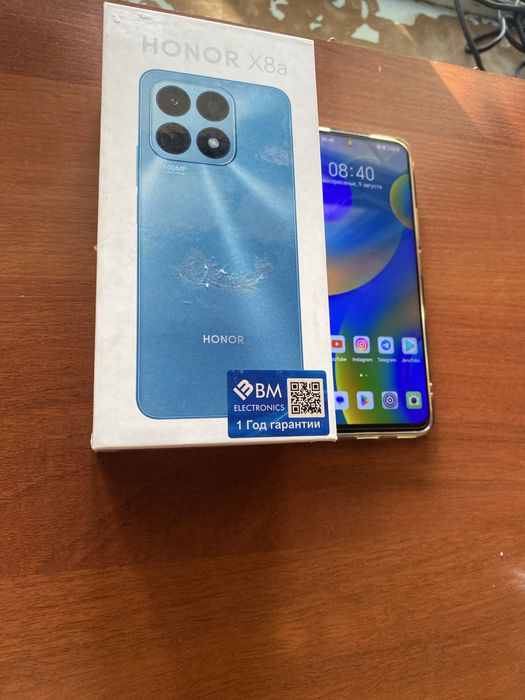 HONOR X8a. 128g Turbo ram. Hammasi rodnoy.