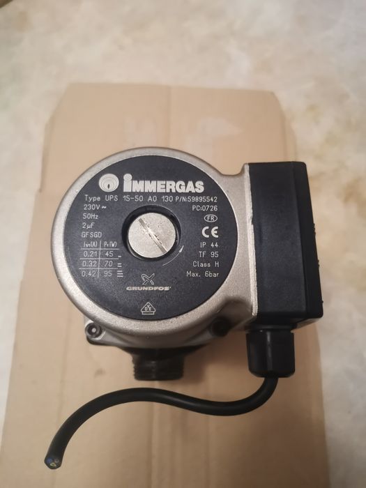 Pompa recirculare centrala immergas