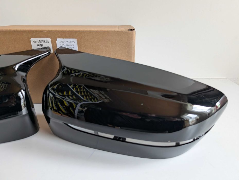Капаци огледала BMW G20 G22 G23 G28 черни БМВ