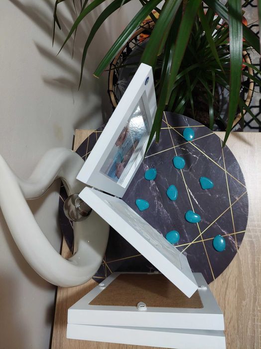 Комплект рамка за отпечатък с глина и снимка