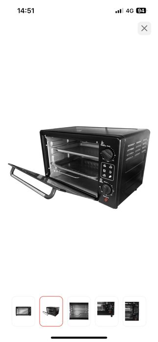 Настольная электропечь GARDENA 22 Medium черный