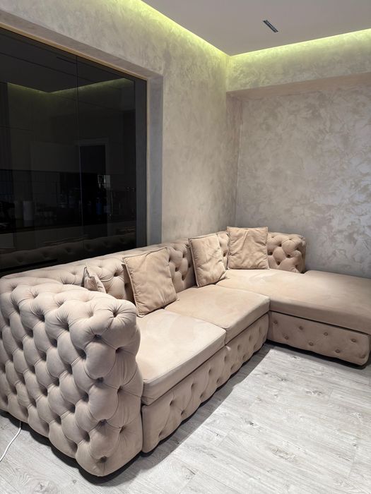 Canapea/Coltar Extensibila Chesterfield