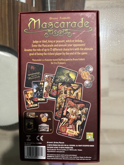 Бордова игра Маскарад