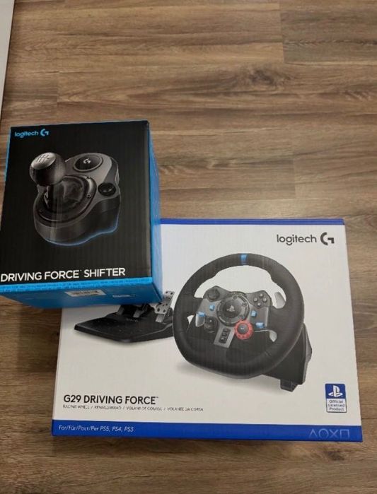 ЧИСТО НОВ волан със шифтър,Logitech g29