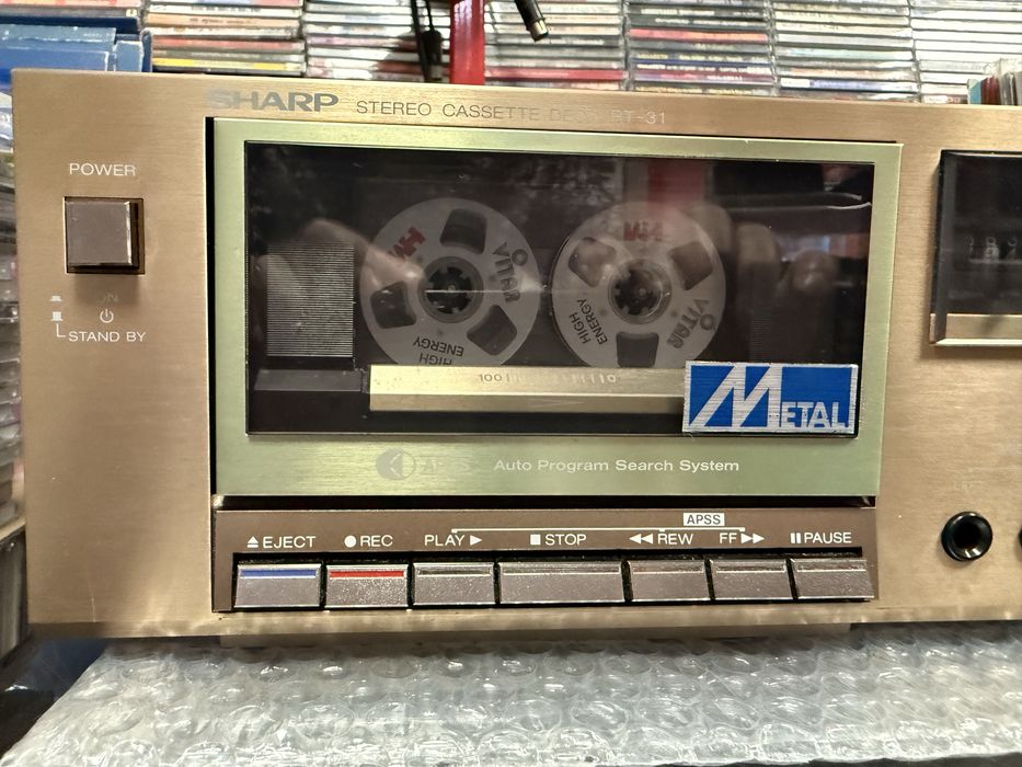 SHARP RT-31HB strreo cassette deck 1981 года!