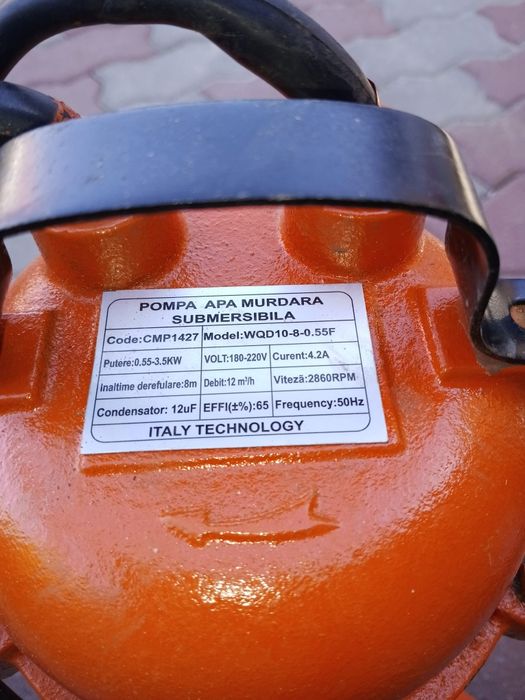 Vand pompa apa murdara