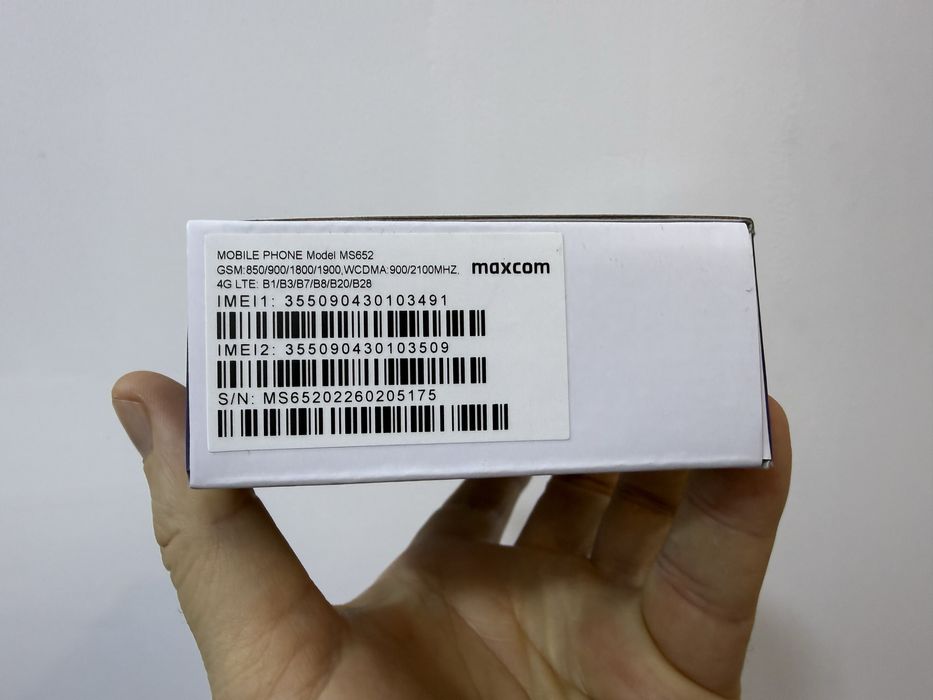 MaxCom MS652, 32 gb, 3 gb ram, Lte 4g, Black, dual sim, nou la cutie