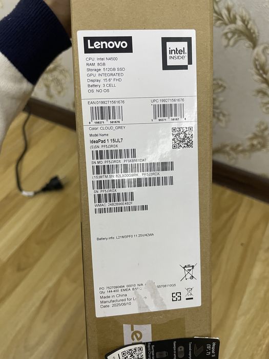 Lenovo Ideapad RAM8/512gb Lenova Ленова