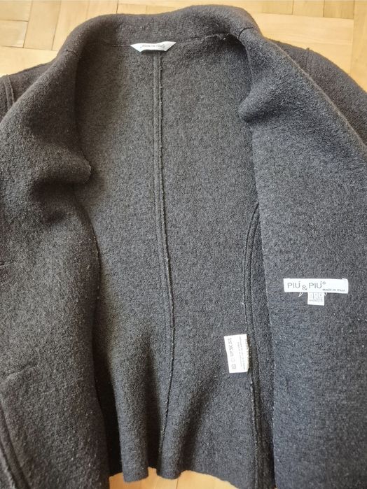 Sacou premium Piu & Piu, Made in Italy, Lana Vergine, Damă - 38