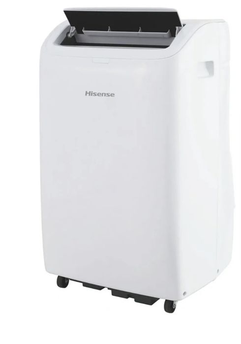 Aer conditionat portabil HISENSE APH09QC, 9000 BTU, A/A+, Wi-Fi, Functie Incalzire, kit instalare inclus, alb